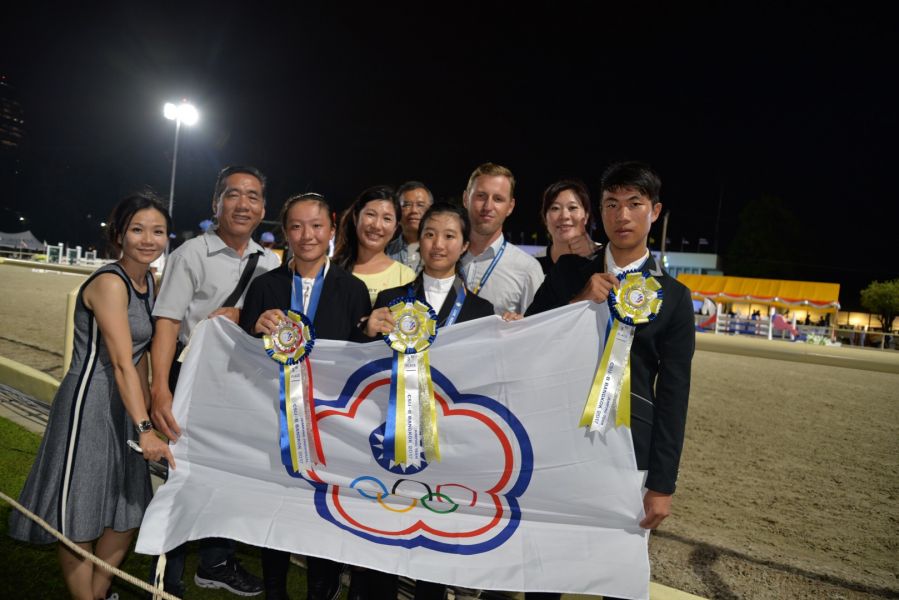 中華台北獲得團體賽銅牌。圖/星予公關提供