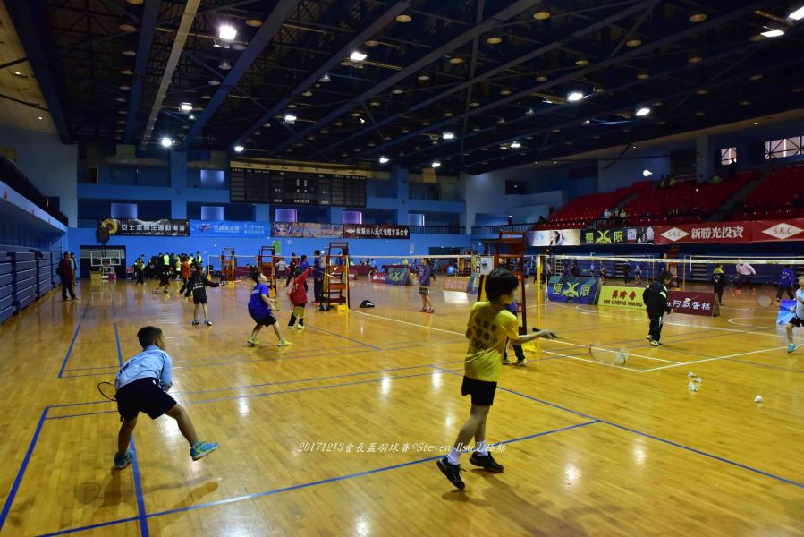 全民會長盃13~17日在台北體育館熱鬧開打／全民羽協提供