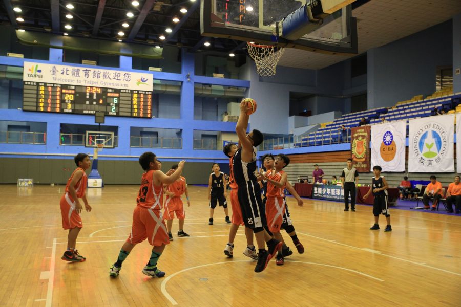 全國少籃賽男生組競爭激烈。圖/全國少籃發展協會提供