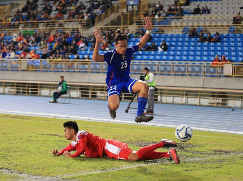 前鋒李茂再度對菲律賓開砲。中華民國足球協會提供