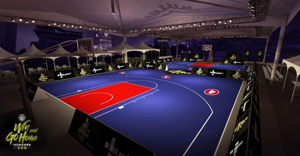勝道之夜籃球3X3城市爭霸賽-台北站將於明(13)日於COMMUNE A7正式開戰。圖/主辦單位提供