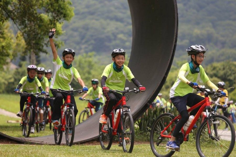 單車DIY夏令營 讓孩子動動手、動動腳。