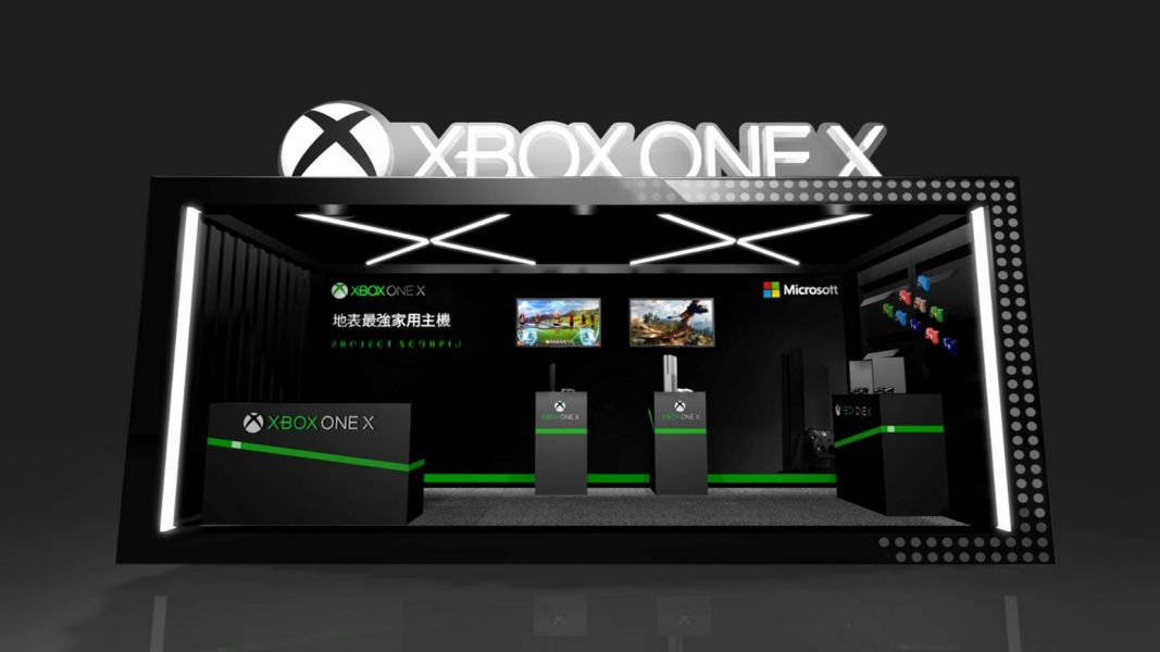 「Xbox One X 地表最強首賣會」就在11月6日晚間六點，霸氣貨櫃屋快閃信義新天地香堤廣場！