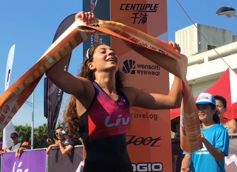 Antoanela Manac拿下本次51.5標鐵女子組總排名第一。圖/主辦單位提供