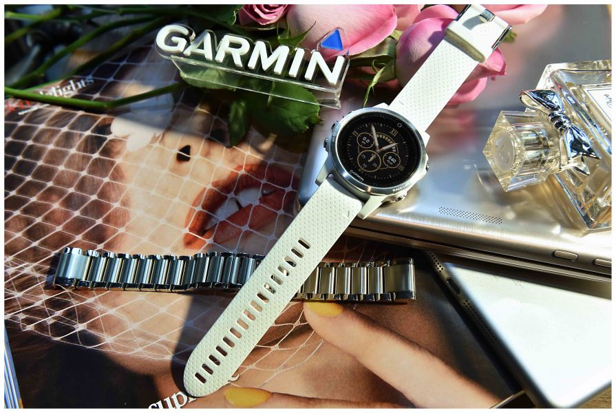 Garmin看好女性時尚市場，首次針對女性推出小尺寸腕錶fēnix 5S。