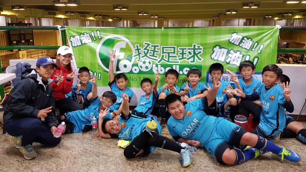 台灣幼兒足球風氣旺盛。圖/「挺足球」提供