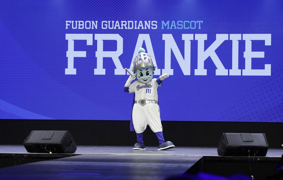 富邦悍將吉祥物Frankie，期待帶領球迷們迎接富邦悍將每一場勝利。圖/富邦悍將提供