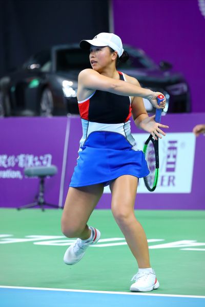 李亞軒惜敗止步。WTA臺灣公開賽大會提供
