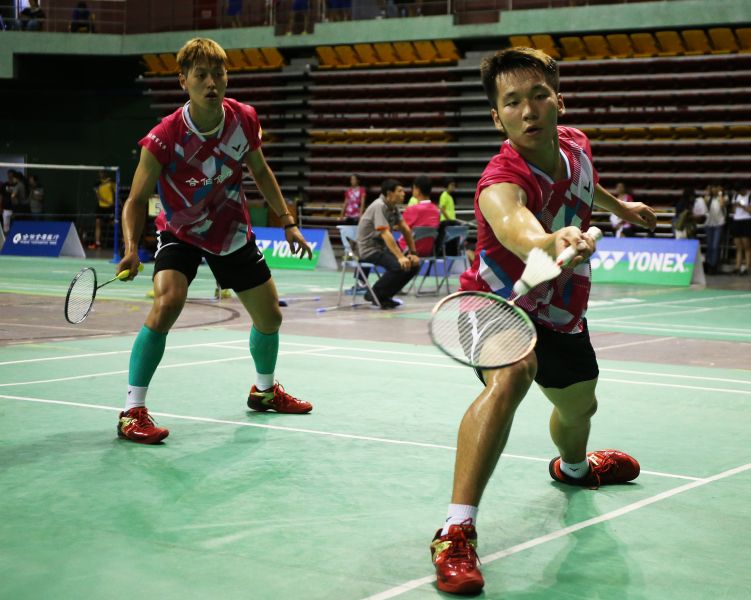 擺脫上周全團賽低潮，李洋（右）李哲輝首晉印尼頂級賽八強／資料照片