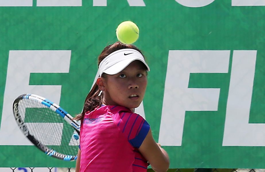 林家文為台灣打進網球女單、女雙兩金。摘自官網