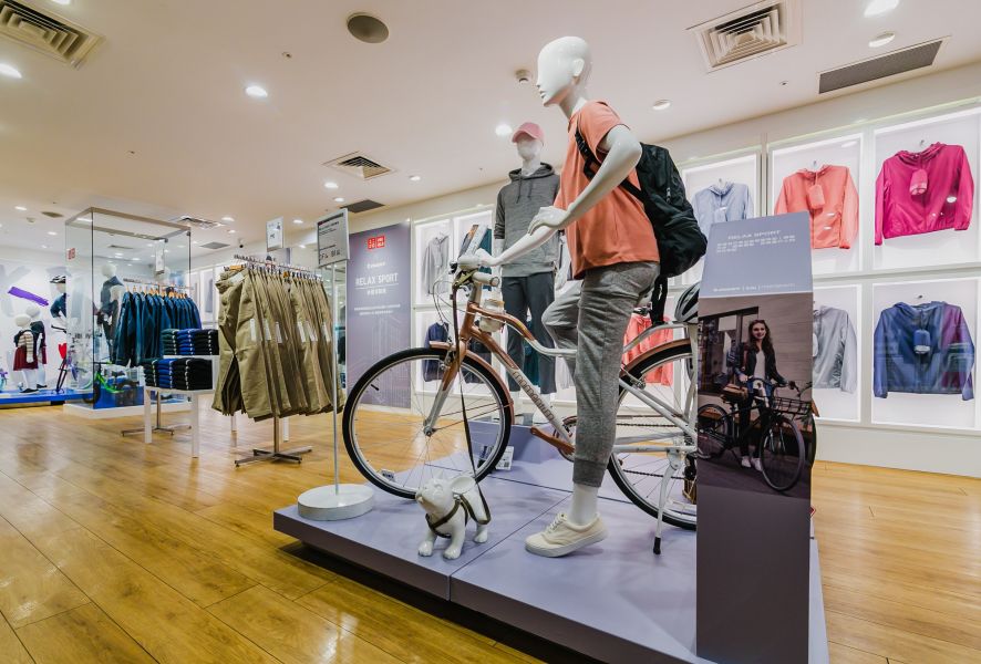 為滿足城市輕移動與自行車時尚品味而生的Momuntum搭配Uniqlo時尚風格。捷安特提供
