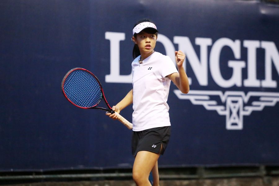 網球小將黃僅婷將代表台灣出征國際殿堂。浪琴表提供
