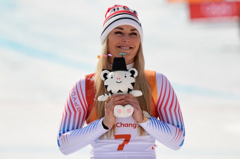 馮恩應該是今年美國冬奧最有知名度的選手。法新社