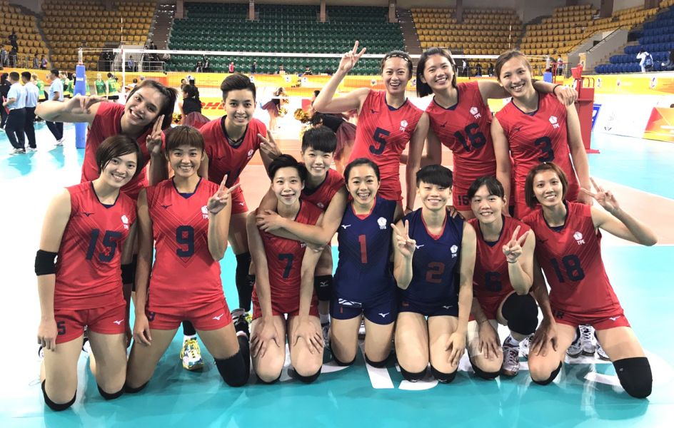 中華女排直落三打敗澳洲，世錦賽資格賽旗開得勝。林明輝／提供。
