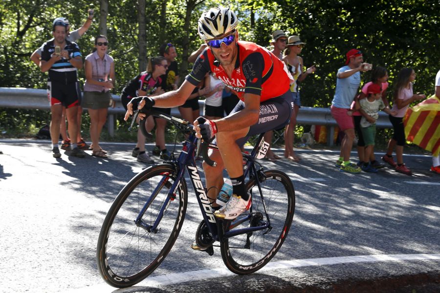 現役三大賽冠軍文森佐·尼巴利(Vincenzo Nibali)。圖/巴林美利達提供