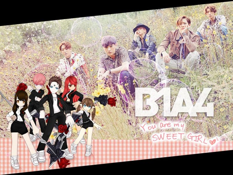 5月2日起《艾爾之光》將攜手韓國超人氣男團「B1A4」推出期間限定跳舞時裝「SWEET GIRL」