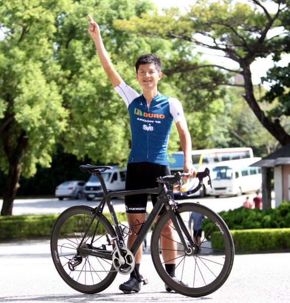 華豐隊范永奕期待年年有突破。中華民國自行車騎士協會／提供。