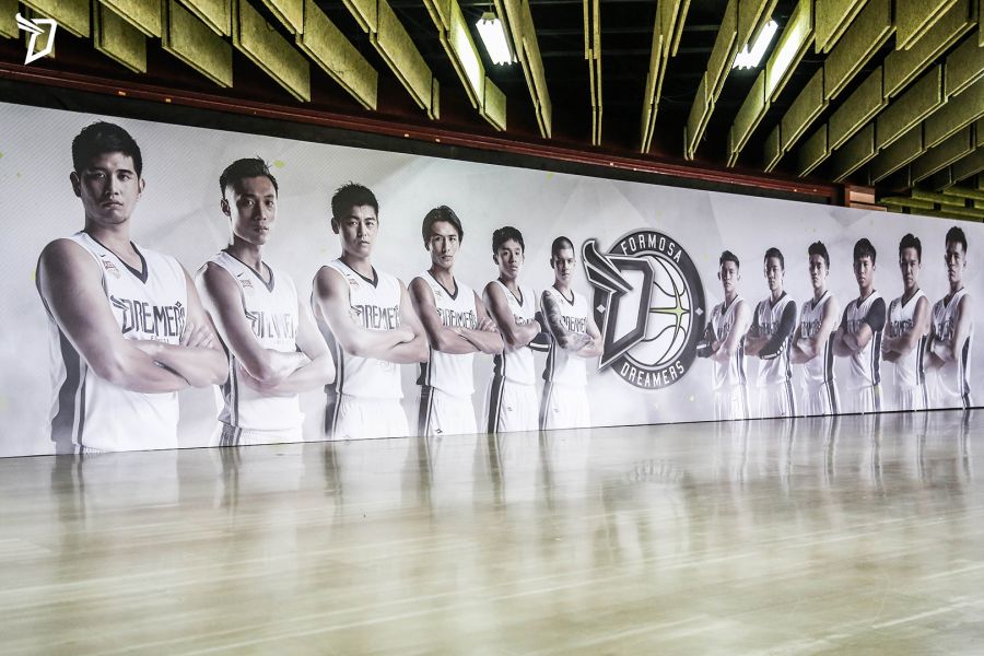 寶島夢想家籃球隊彰化體育館主場場外行銷包裝加倍用心。圖/寶島夢想家提供