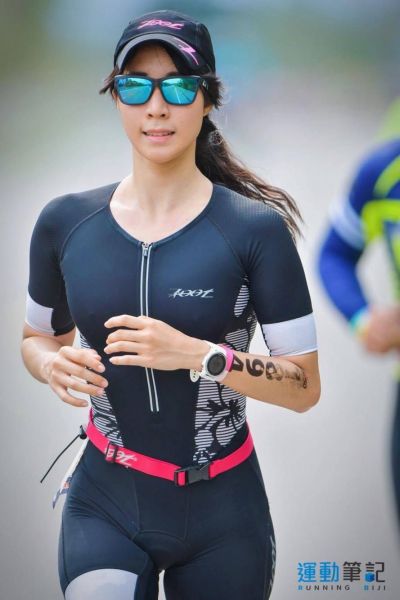 跑步是李詹瑩最難克服的項目。