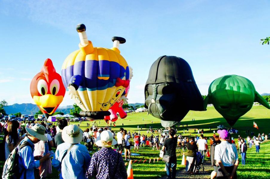 「2017臺灣國際熱氣球嘉年華」 7月1日幸運啟航。圖/大會提供