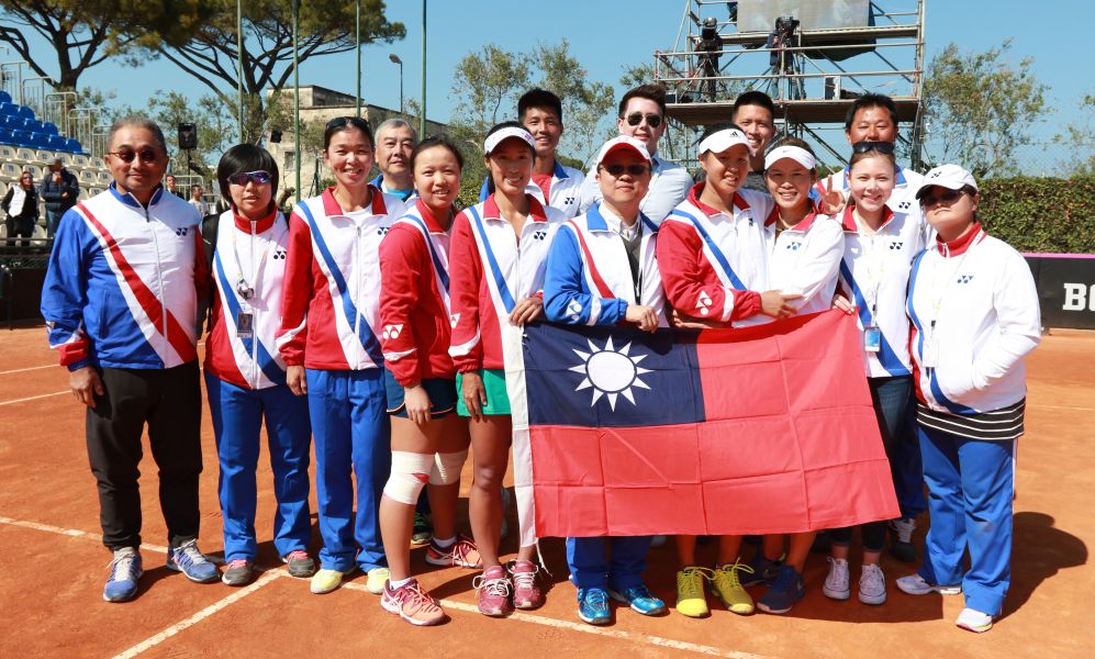 台灣女網的世界組之旅只待了一年就破滅。四維基金會提供