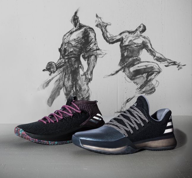 adidas籃球首度與藝術家跨界合作，農曆新年「獒」配色籃球鞋於今(10日)新推出。adidas提供