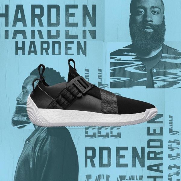 adidas推出NBA球星James Harden全新休閒支線鞋款Harden LS 2。