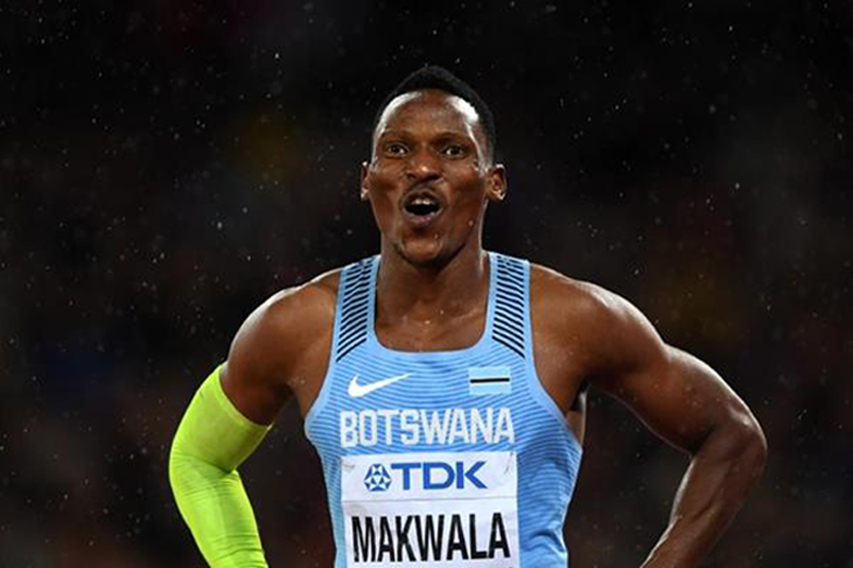 波札那名將馬夸拉(Isaac Makwala)在200公尺獲獨跑加賽晉決賽。圖／@gettyimages。