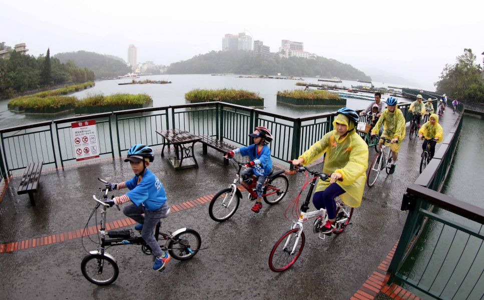 日月潭單車嘉年華逍遙遊。中華民國自行車騎士協會／提供。