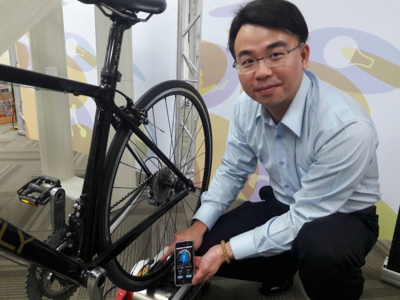 世盛號稱全球最小的自行車功率計。
