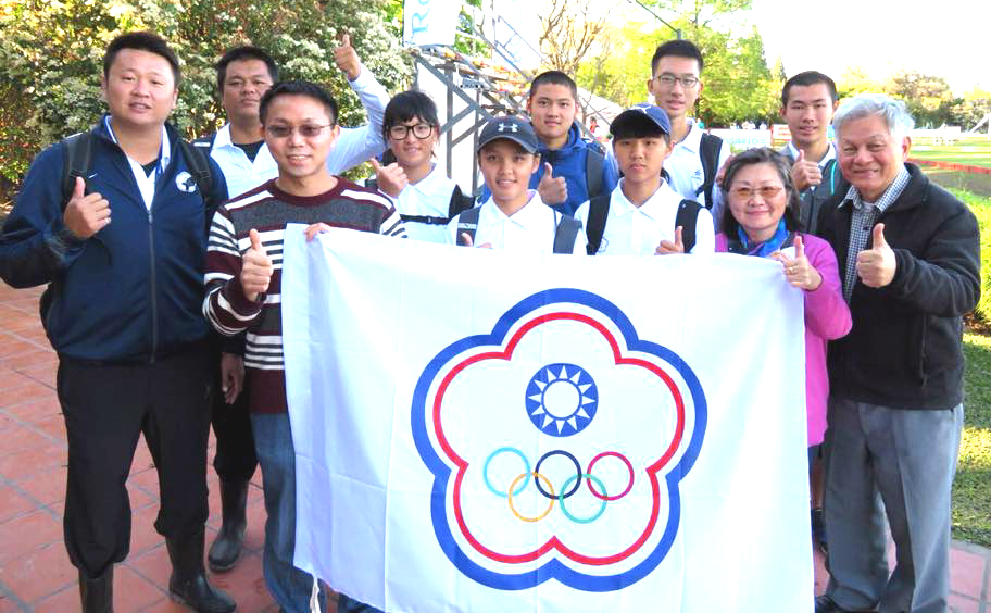 中華小將參加2017世界青年暨青少年射箭錦標賽。射箭協會／提供。