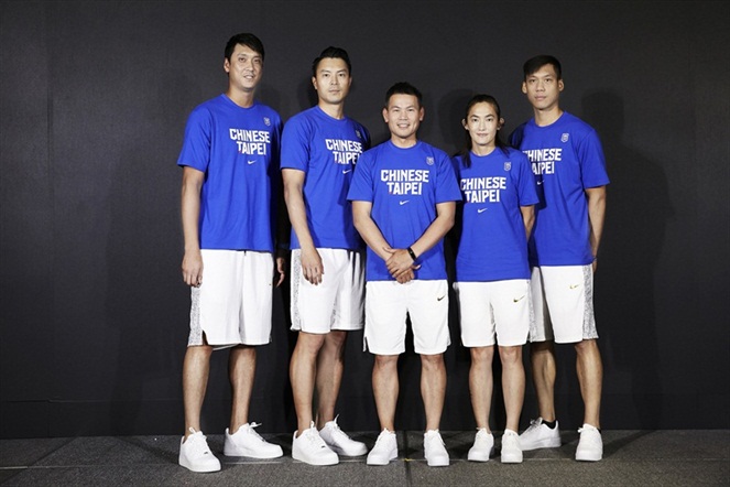 籃球上一世代的中華台北隊。Nike提供