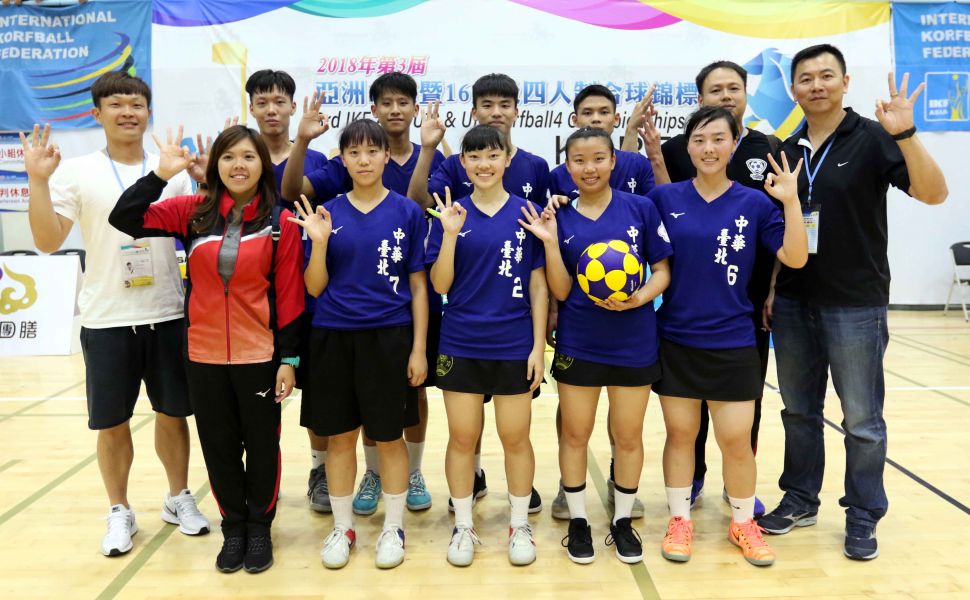 中華隊在U19雙籃賽也寫下三連霸。林嘉欣／攝影。