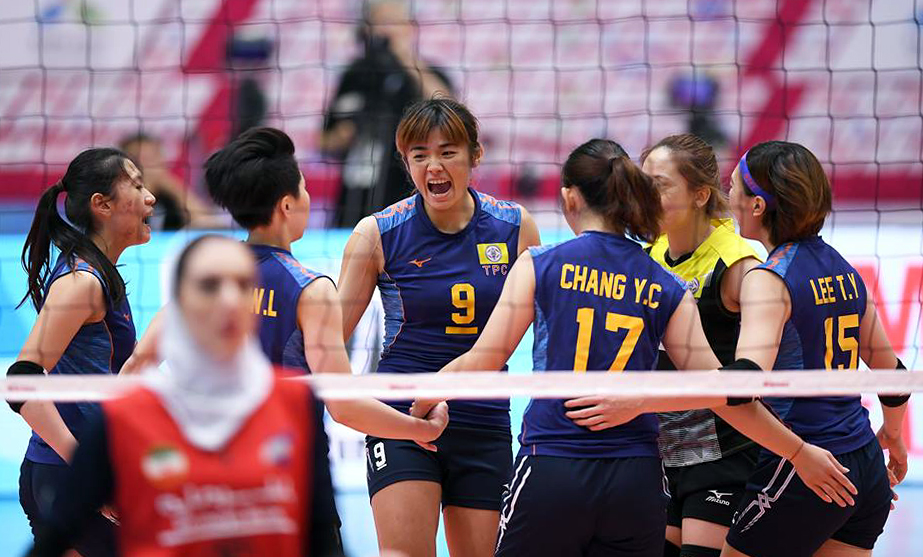 台電女排3：1打敗伊朗，在亞俱女排賽以第五名作收。圖／SMM。