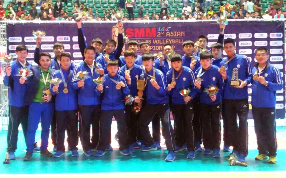 中華隊勇奪U23男排亞錦賽第三名。