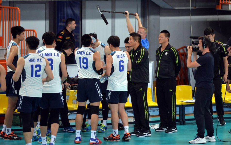 中華隊今年第二度參加世界男排聯賽。圖／FIVB。