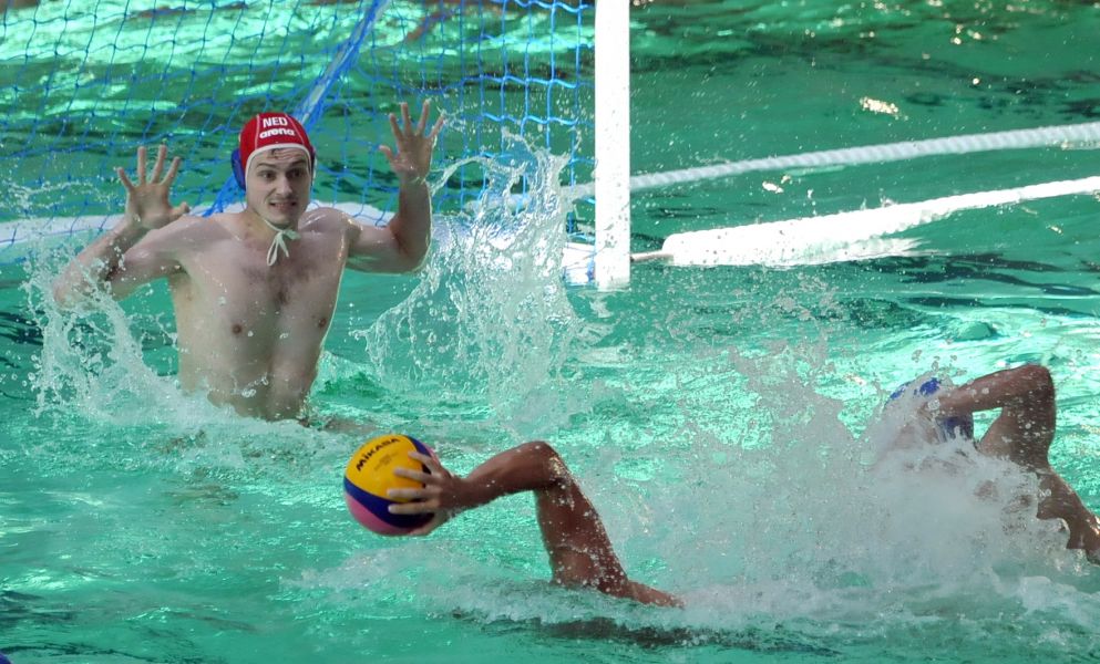 荷蘭男子水球隊首戰登場，擊敗上屆銀牌義大利。圖/大會提供