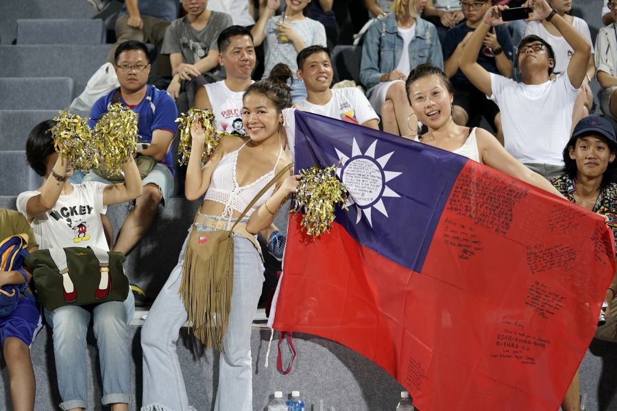 本次臺北世大運足球中華隊出賽球迷幾乎場場爆滿。圖/2017世大運組委會提供