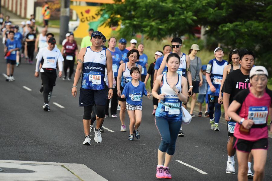關島馬拉松這次參賽人數創下新的紀錄。來源：Guam Visitors Bureau