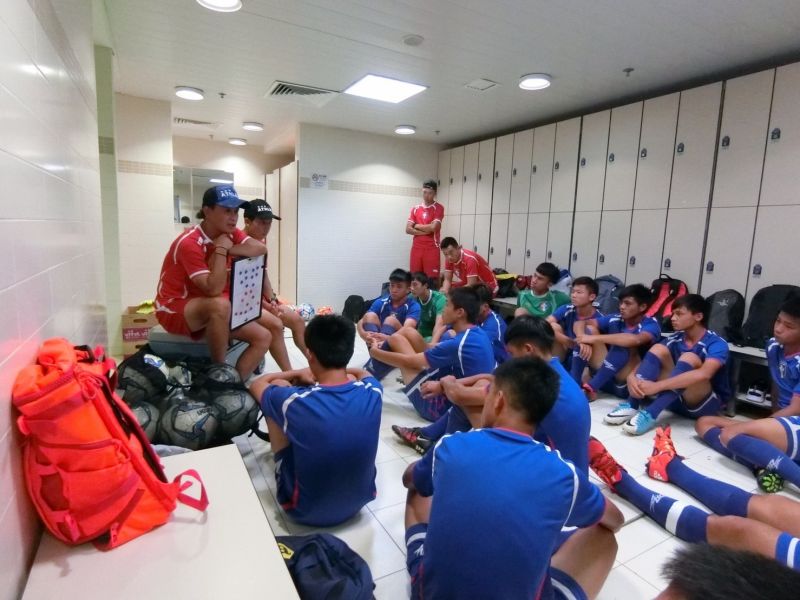 中華U16男足隊將面臨硬戰。中華民國足球協會提供