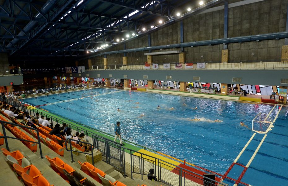 世大運水球測試賽是國內少見的正式國際水球賽。2017臺北世大運組委會提供