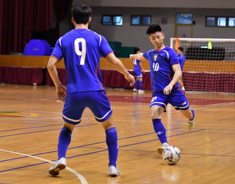 中華男足大將紀聖琺。中華民國足球協會提供