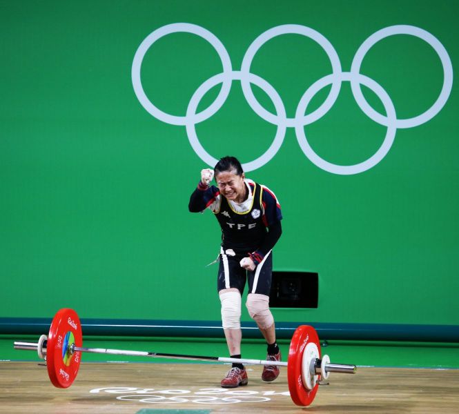 陳葦綾遞補2008年北京奧運金牌。(資料照，李天助攝)