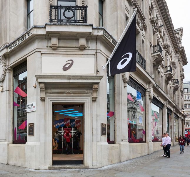 ASICS全球最大旗艦店8月2日於英國倫敦盛大開幕 集合品牌旗下四大品牌。