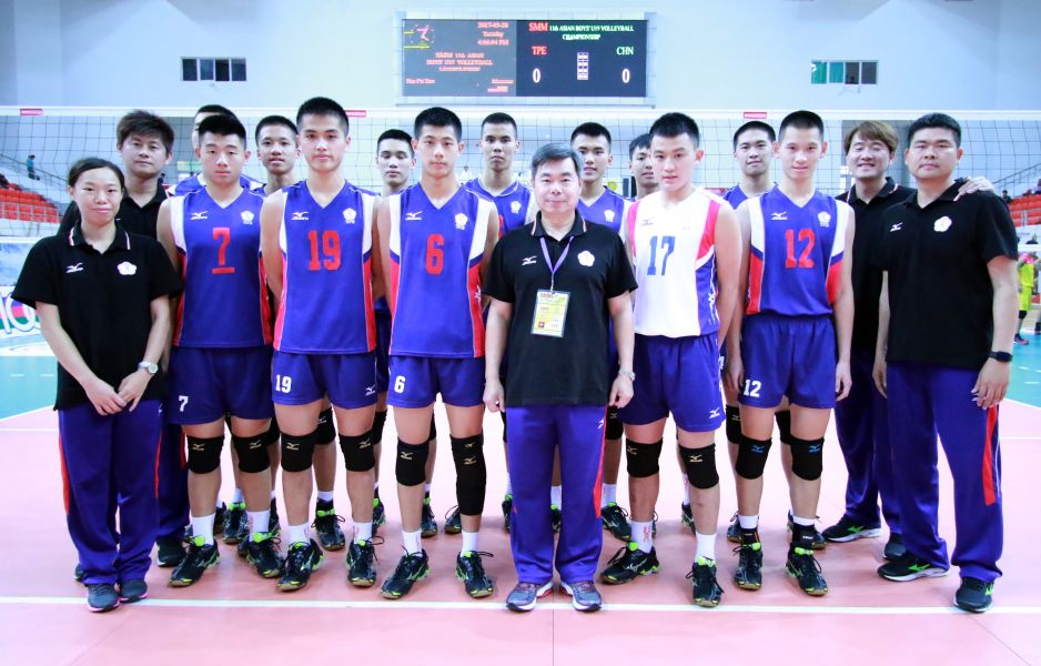 中華隊在亞洲青少年男排賽以第五名作收。圖／亞排聯。