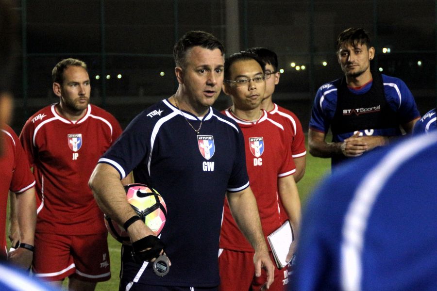 中華男足教頭懷特。中華民國足球協會提供