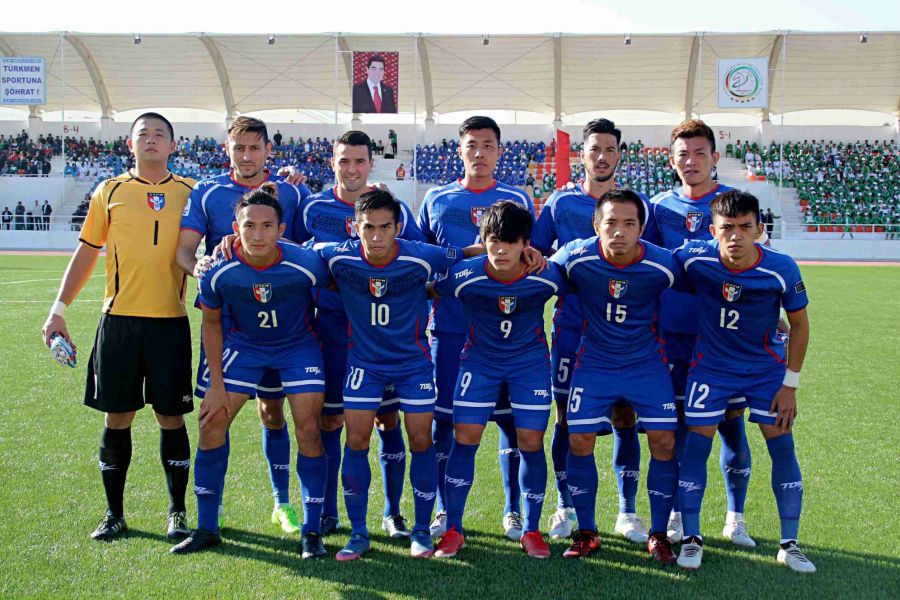 中華男足再度寫下歷史新高。中華民國足球協會提供