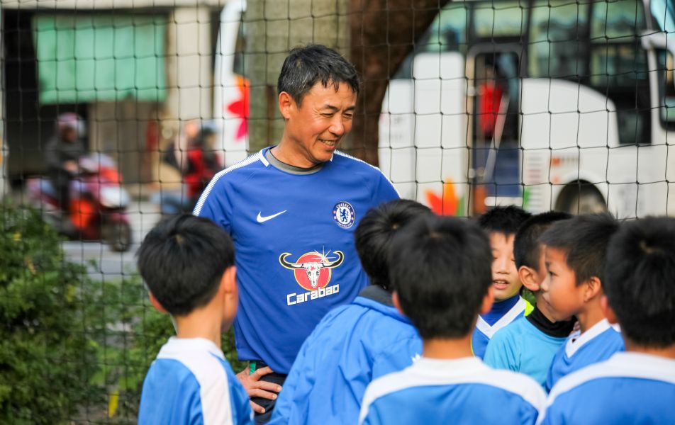 陳信安足球學校2018年擴大徵選8至18歲新球員。圖/陳信安足球學校提供