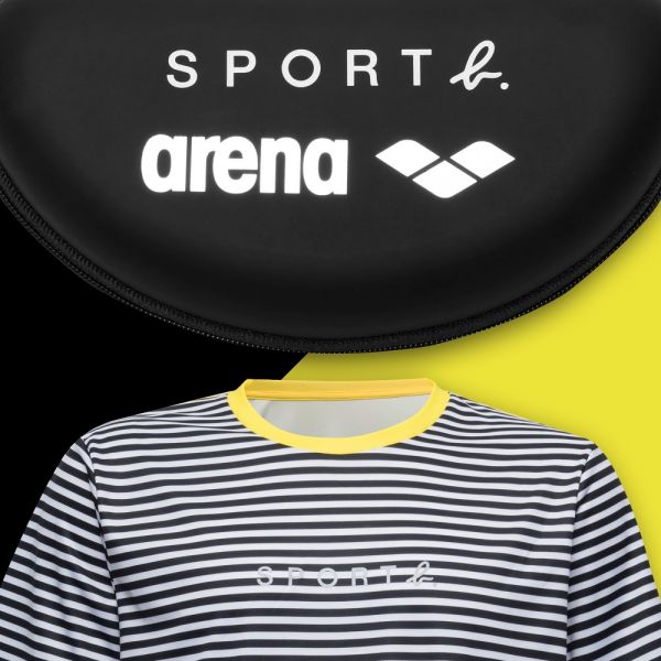 SPORT b. 首度攜手arena推聯名泳裝系列。