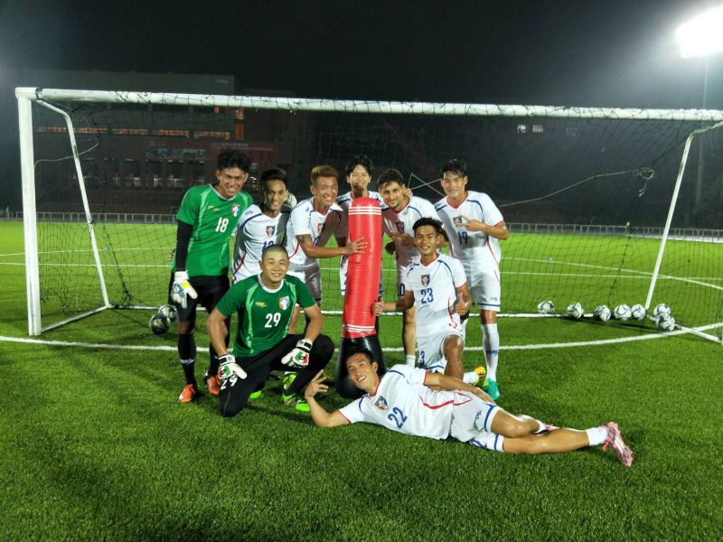 懷特的訓練非常有趣。中華民國足球協會提供